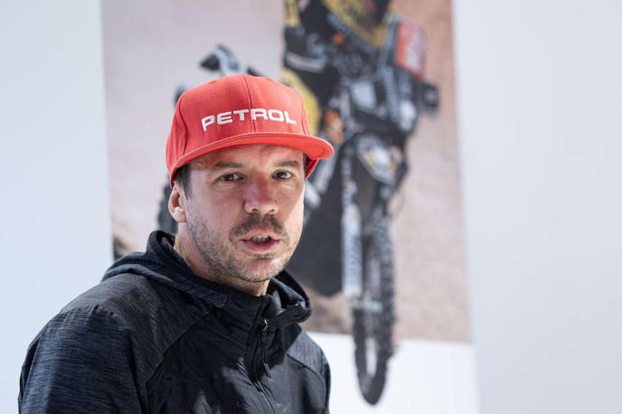 Simon Marčič | Simon Marčič gre samozavestno na Dakar, a se zaveda glavne šibkosti svojega motorja. | Foto Katja Kodba/STA