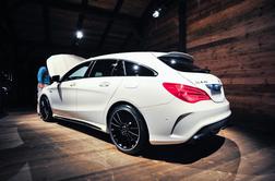 Mercedes-Benz CLA shooting brake - Robert Lešnik je tokrat bdel tudi nad notranjostjo