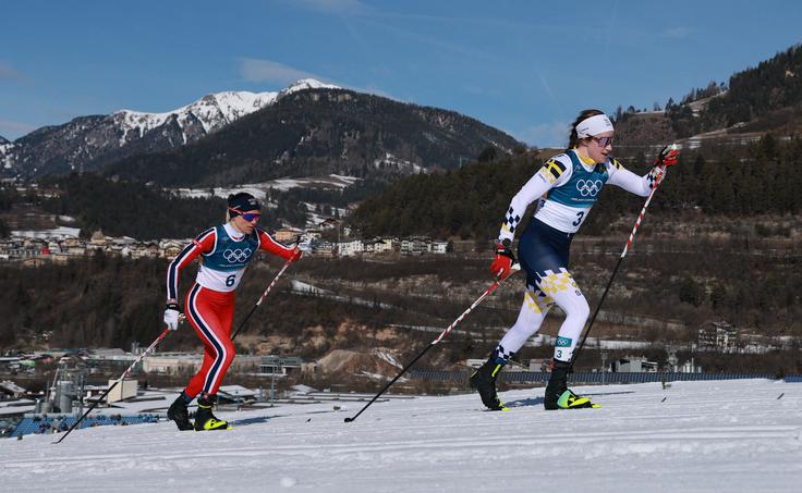 tek na smučeh ZOI 50 km Ebba Andersson | Foto: Reuters