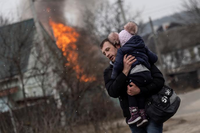 Ukrajina | Slovensko vlado državni zbor poziva, da nadaljuje humanitarno pomoč Ukrajini in da podpira aktivnosti v mednarodni skupnosti za vzpostavitev pogovorov med ukrajinsko in rusko stranjo. | Foto Reuters
