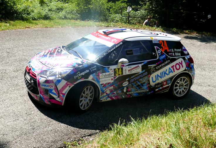 V cilju uspešno tudi Grega Premrl in Vili Ošlaj (citroen DS3 R3T). | Foto: Gregor Pavšič