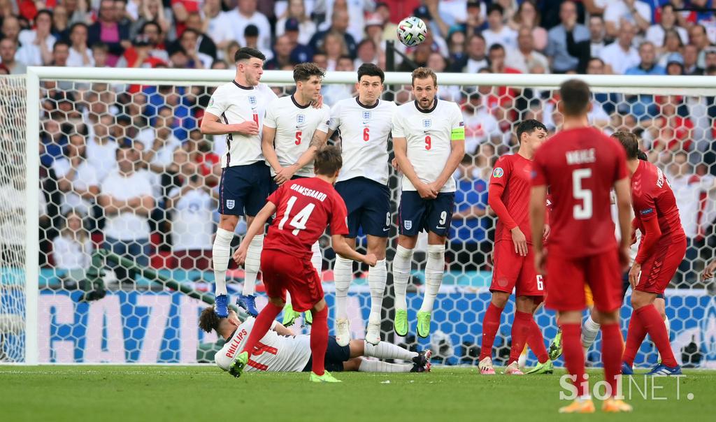 Anglija : Danska, Euro 2020