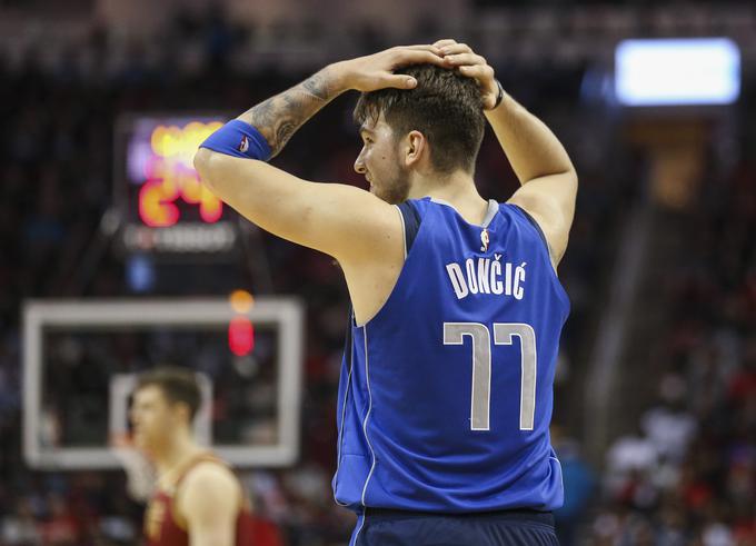 Luka Dončić je bil znova najboljši igralec Dallasa. | Foto: Gulliver/Getty Images