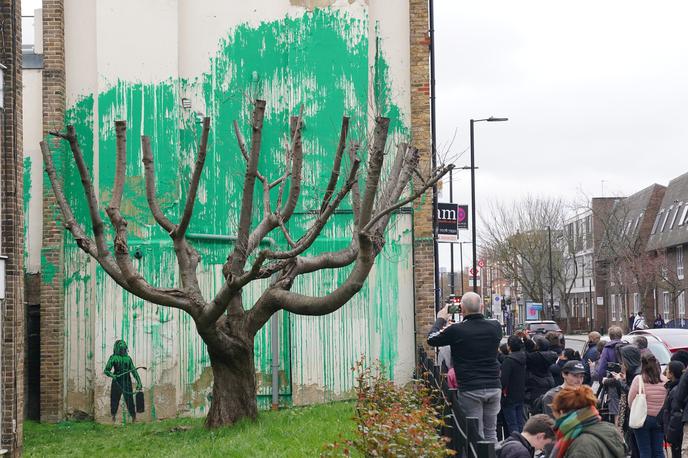 novi Banksy | Nova Banksyjeva poslikava v Londonu | Foto Profimedia