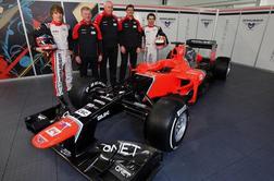 Marussia in HRT vendarle na asfaltu