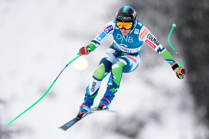 Ilka Štuhec je v pretekli sezoni v smuku končala na 12. mestu, zbrala pa je 134 točk. | Foto: Reuters