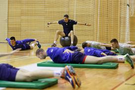 slovenska odbojkarska reprezentanca Kranjska Gora trening