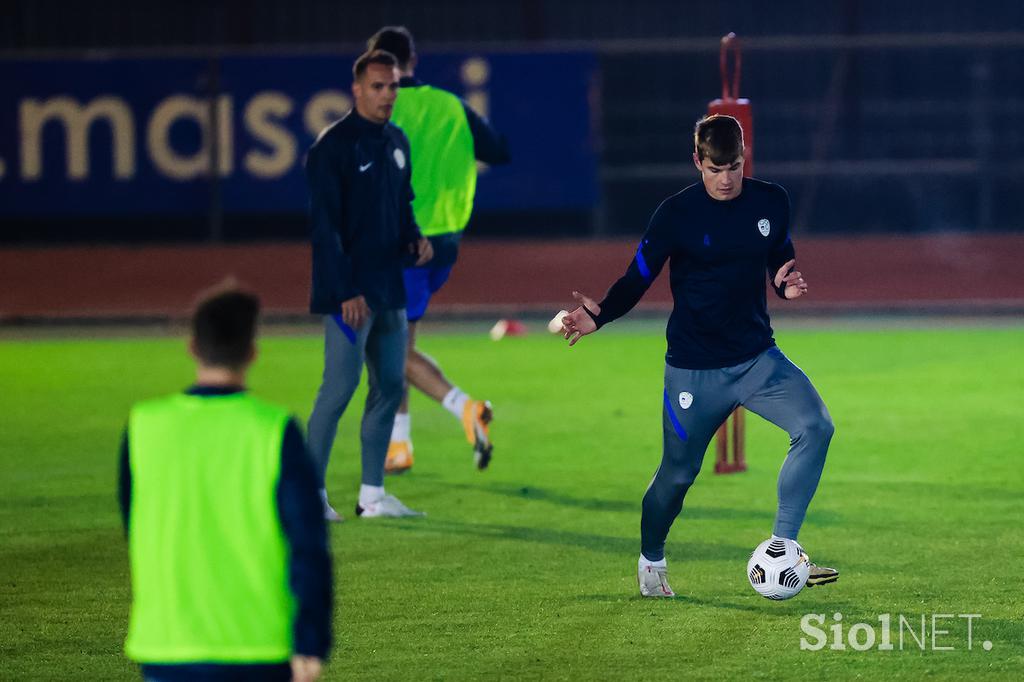 slovenska nogometna reprezentanca, trening, november 2020