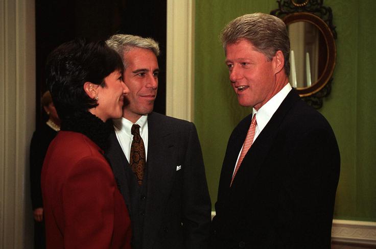 Jeffrey Epstein, Ghislaine Maxwell in Bill Clinton | Foto: Guliverimage