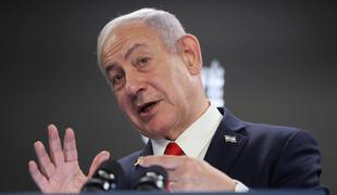 Netanjahu: Izrael bo Palestincem omogočil, da zapustijo Gazo, ne bomo pa jih izgnali