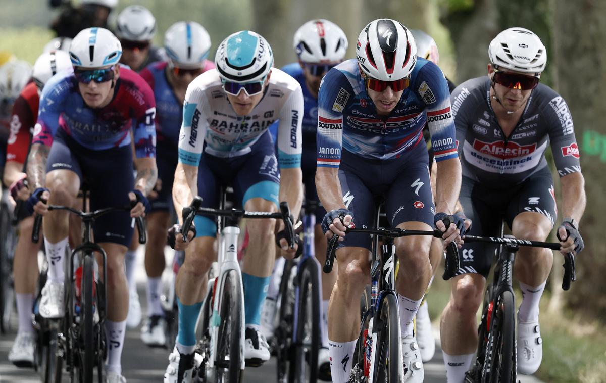 Matej Mohorič | Matej Mohorič se je danes le prebil med ubežnike. | Foto Reuters