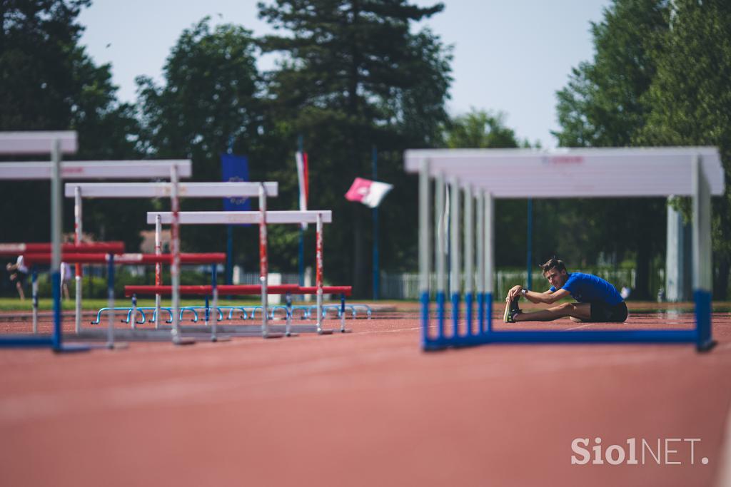 trening Kranj smučarski skakalci Timi Zajc