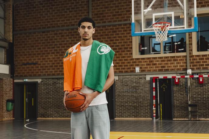 Cameron Houindo | 17-letni francoski košarkar Cameron Houindo je najnovejša okrepitev Cedevite Olimpije. | Foto Cedevita Olimpija Ljubljana