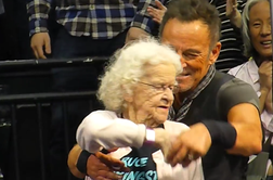 Springsteen zaplesal z 91-letno oboževalko