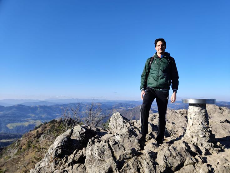 Polhograjska Grmada – razgled na naravo in hribe, kjer je, kot pravi Alejandro, užival v pohodniških trenutkih. | Foto: Osebni arhiv