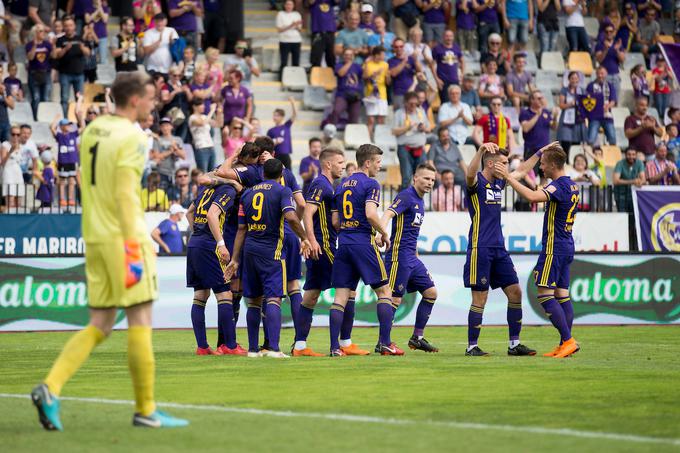 Maribor bo imel v prvem krogu kvalifikacij za evropsko ligo drugi najvišji koeficient med nosilci. | Foto: Urban Urbanc/Sportida
