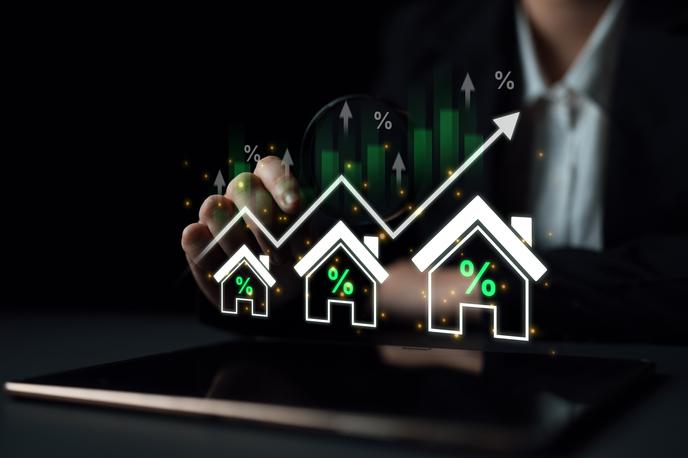 rast cene nepremičnin | Rast cen stanovanjskih nepremičnin v Sloveniji je po evropskih standardih nadpovprečna. | Foto Shutterstock