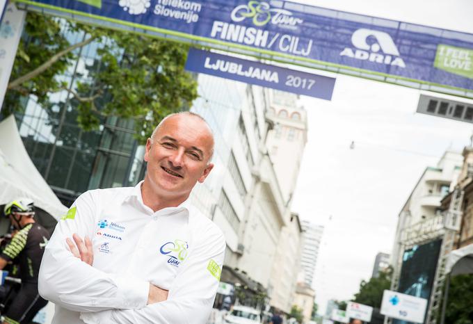 Bogdan Fink je direktor slovenske kolesarske pentlje. | Foto: Vid Ponikvar