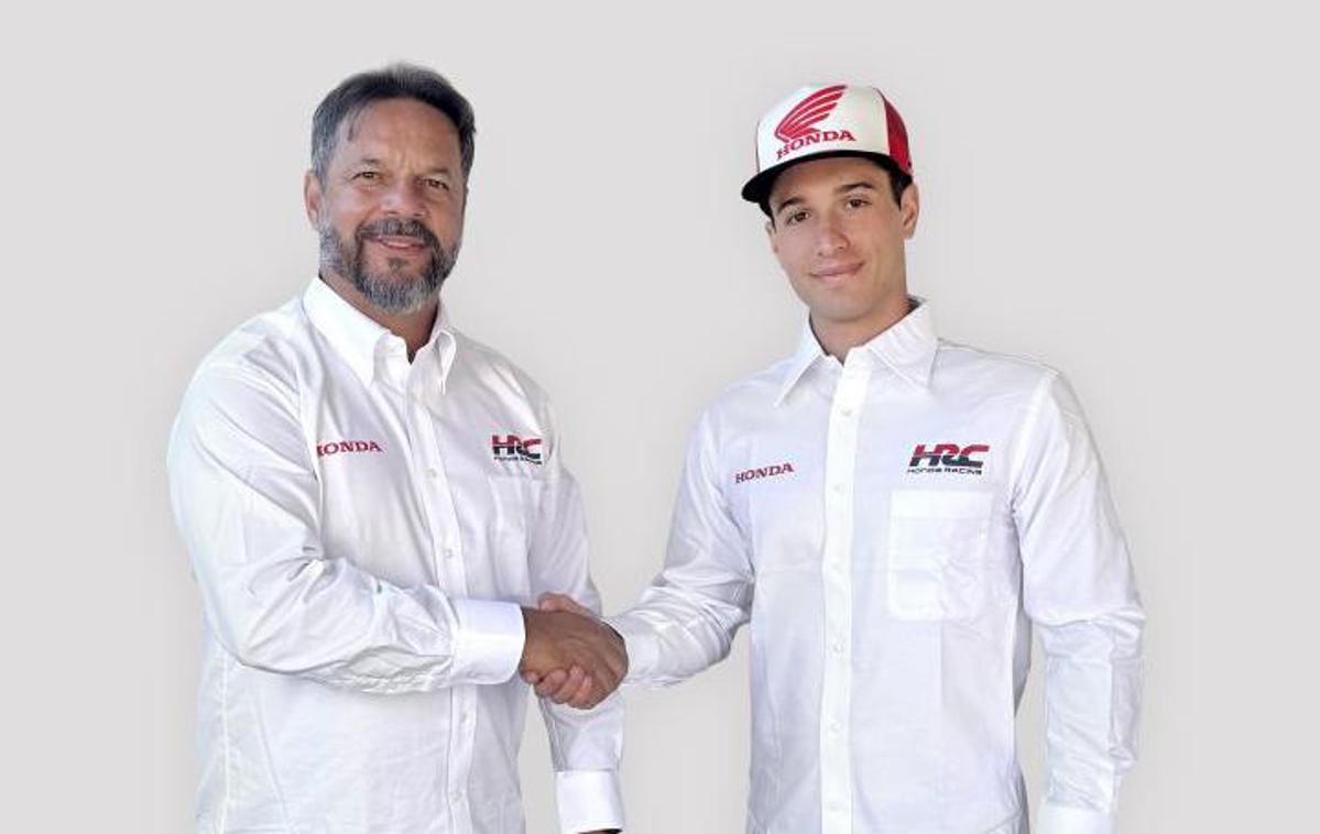 Tom Vialle Honda | Vodja Honde HRC v prvenstvu MXGP Marcus Pereira de Freitas in njihov novi voznik Tom Vialle | Foto Honda Racing/ShotbyBavo