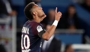 Neymar odlično začel tudi v Parizu, Marseillu spodletelo