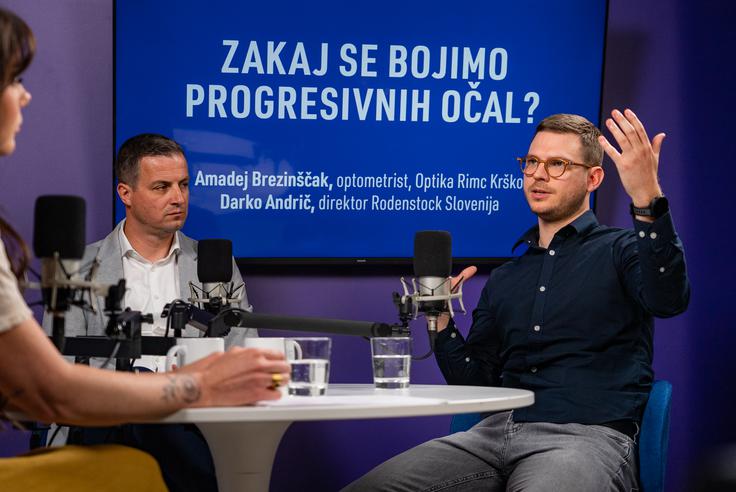 Rodenstock, progresivna očala, podcast | Foto: Luka Petrič