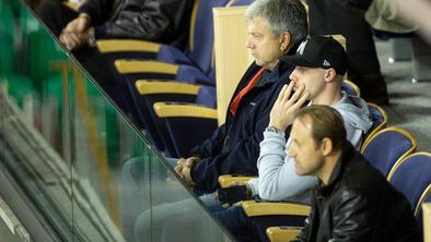 Zmaji so si želeli, da bi bil Muršak na ledu, ne na tribuni