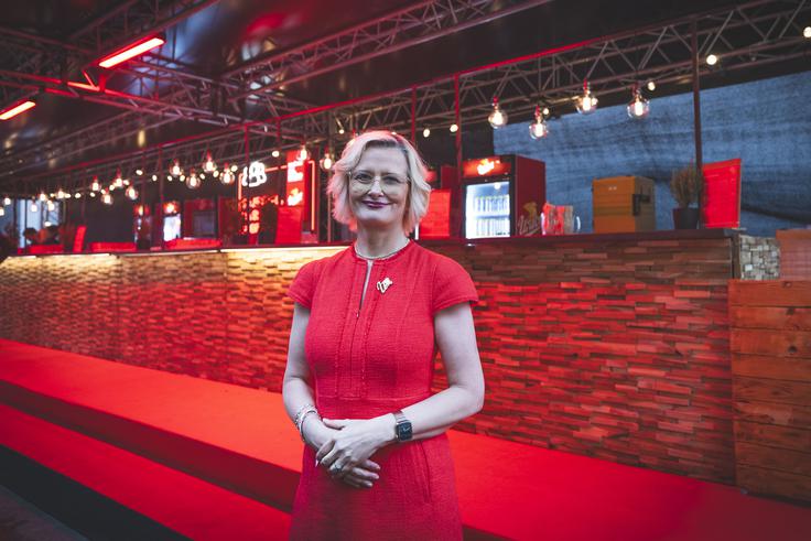 Marta Bulhak, glavna direktorica Pivovarne Laško Union. | Foto: Ana Kovač