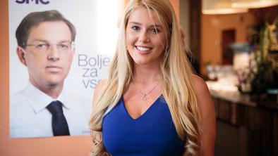 Cerarjeva hči Eva povila še drugo deklico