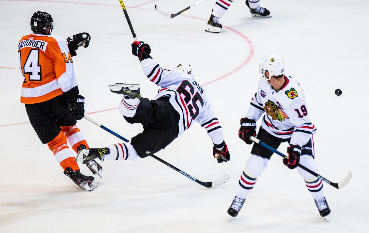 Chicago Blackhawks - Philadelphia Flyers NHL v Pragi 2019 | Foto Grega Valančič/Sportida