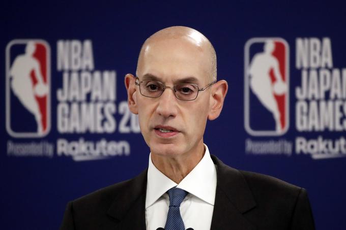 Komisar lige NBA Adam Silver je dejal, da je razočaran, da se Irving ni opravičil za nespametno objavo. | Foto: AP / Guliverimage