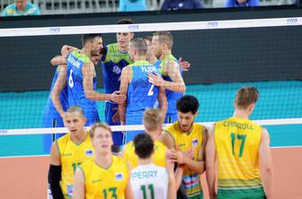 Tesen poraz: Slovenci po menjavi postave priznali premoč Avstralcem