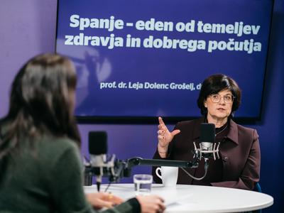 Prof. dr. Leja Dolenc Grošelj, dr. med.: Če spanja ne bi potrebovali, bi bila to največja evolucijska napaka