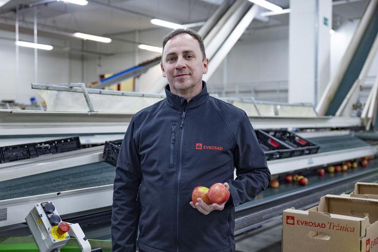 Boštjan Novak, vodja Evrosad tržnice | Foto: Ana Kovač