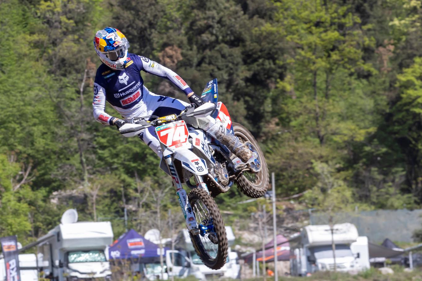 Kay de Wolf tornou-se Campeão Mundial MX2 em seu aniversário. | Foto de : Gulliverimage