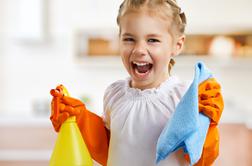 Spretnosti čiščenja, ki bi jih morali usvojiti otroci