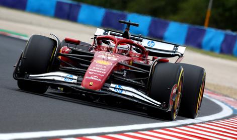 Leclerc ni obupal: Ferrari želim vrniti nazaj na vrh