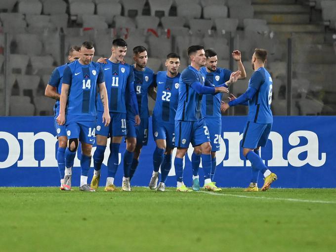 Slovenska nogometna reprezentanca je neporažena že petkrat zapored. | Foto: Guliverimage/Vladimir Fedorenko