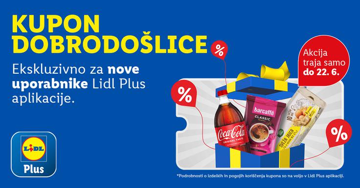 Lidl Plus kupon dobrodošlice | Foto: 