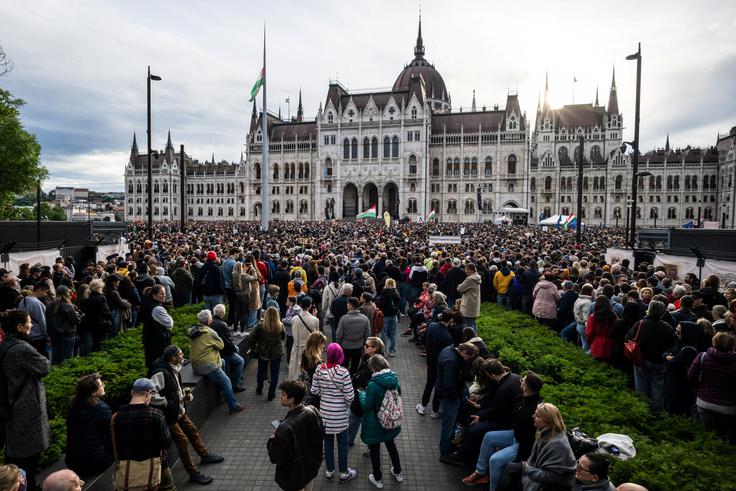 protesti, Madžarska | Foto: Reuters