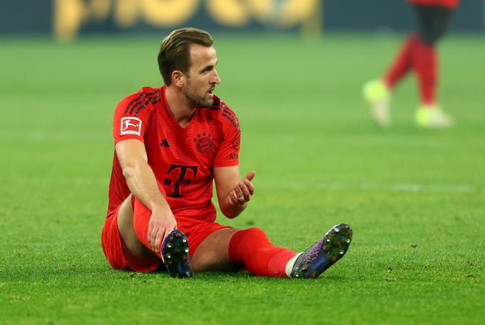 Harry Kane je s 14 zadetki prvi strelec nemške bundeslige. | Foto: Reuters