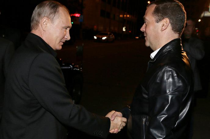 Vladimir Putin, Dmitrij Medvedjev | Foto Reuters