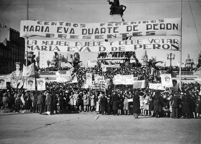 V 20. stoletju se je gibanje za osnovne pravice žensk razširilo po celem svetu.  | Foto: Neznan Avtor - Archivo General de la Nación. Inventario 128621, Argentina