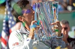 Novak Đoković po dramatičnem dvoboju dobil turnir v Indian Wellsu
