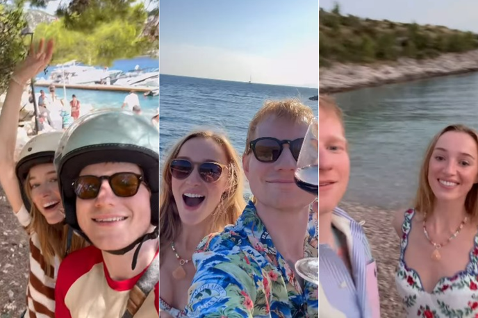 Ed Sheeran snemal na Hrvaškem | Foto Instagram/Ed Sheeran