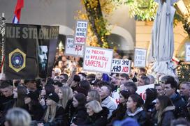 Protestni shod Novo mesto