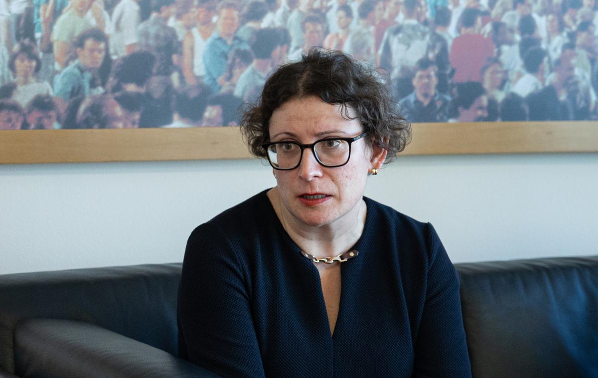 Beti Hohler | Washington je zaradi delovanja proti ZDA in Izraelu pred tednom dni uvedel sankcije proti štirim sodnicam ICC, vključno s Slovenko Beti Hohler. | Foto STA