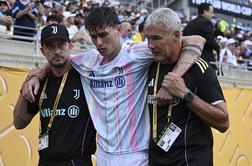 Smola: poškodba gležnja ustavila Italijana iz Juventusa