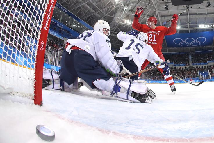 Če bodo Slovenci v torek premagali Norvežane, se bodo v sredo za polfinale pomerili z Rusi, ki so rise v skupini premagali z 8:2. | Foto: Guliverimage/Getty Images