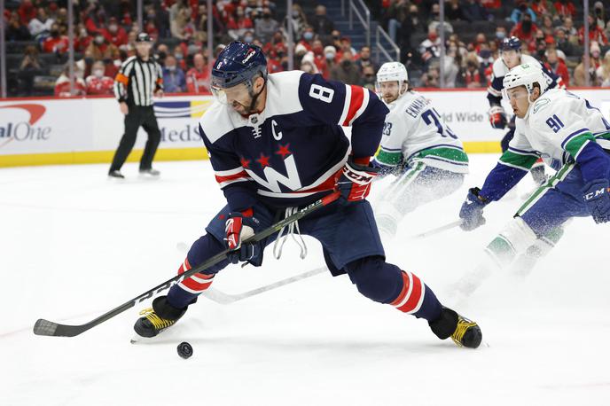 Aleksander Ovečkin | Aleksander Ovečkin je Capitals popeljal v vodstvo, nato je na ledu prevladala ekipa Vancouvra. | Foto Guliverimage