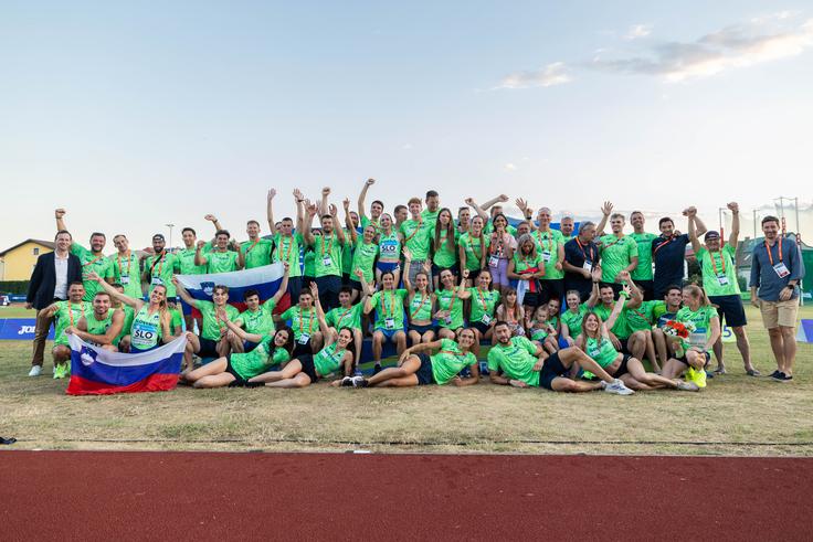 Slovenska atletska reprezentanca bo čez dve leti tekmovala v prvi diviziji. | Foto: Jure Banfi